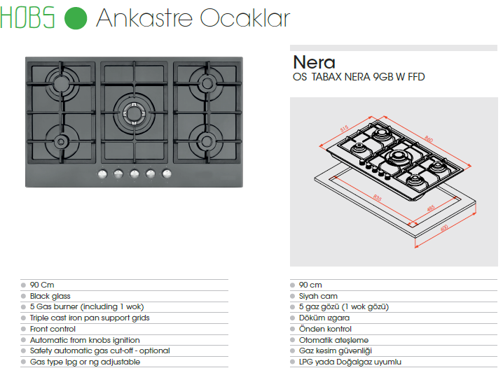 Nera OS TABAX NERA 9GB W FFD