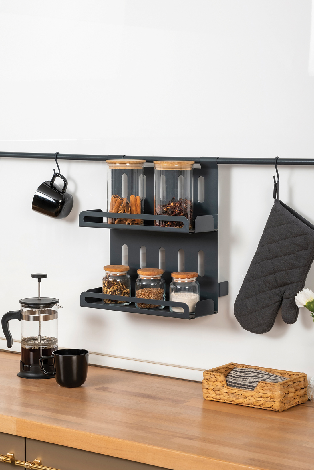 Futura Line Double Small Spice Holder